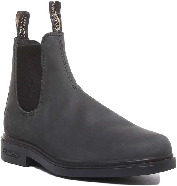 Blundstone Dress Series Boot - Rustic Black 9
