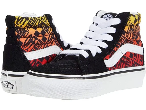 Vans Kids Sk8-Hi (Black/True White)