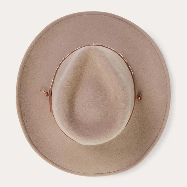 Stetson Bozeman Crushable Wool Hat - Mushroom