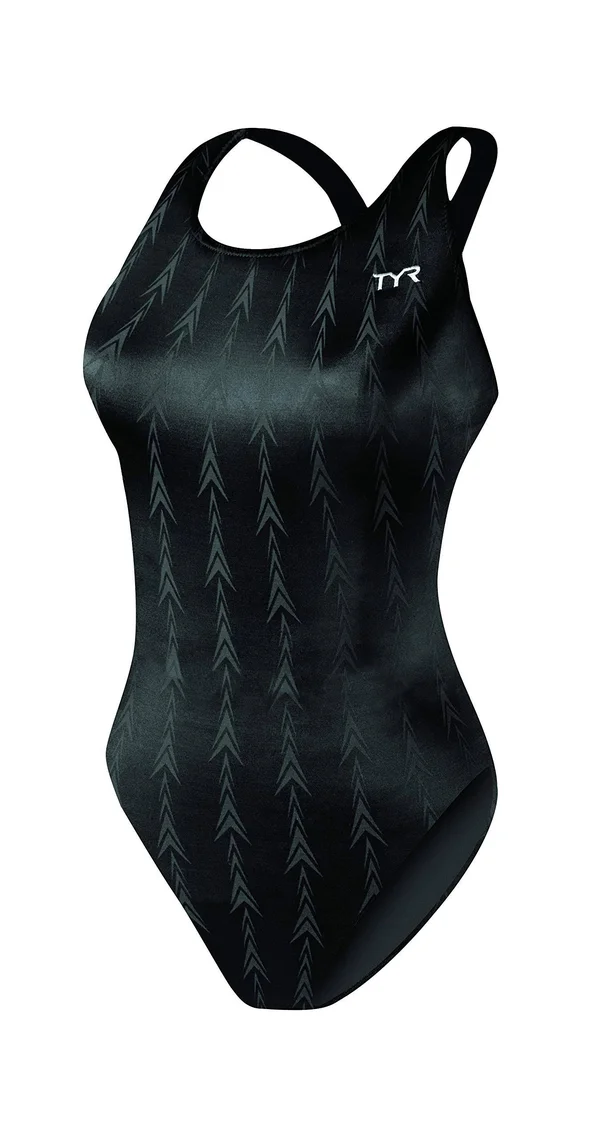 TYR Women's Fusion 2 Aerofit Swimsuit-Black-30