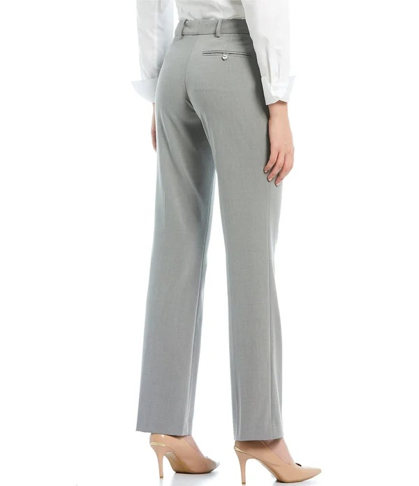 Calvin Klein Women's Luxe Basic Pants - Heather Taupe - Size 12