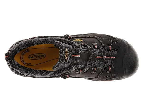 Keen Utility Braddock Low Steel Toe, Men's Black/Bossa Nova