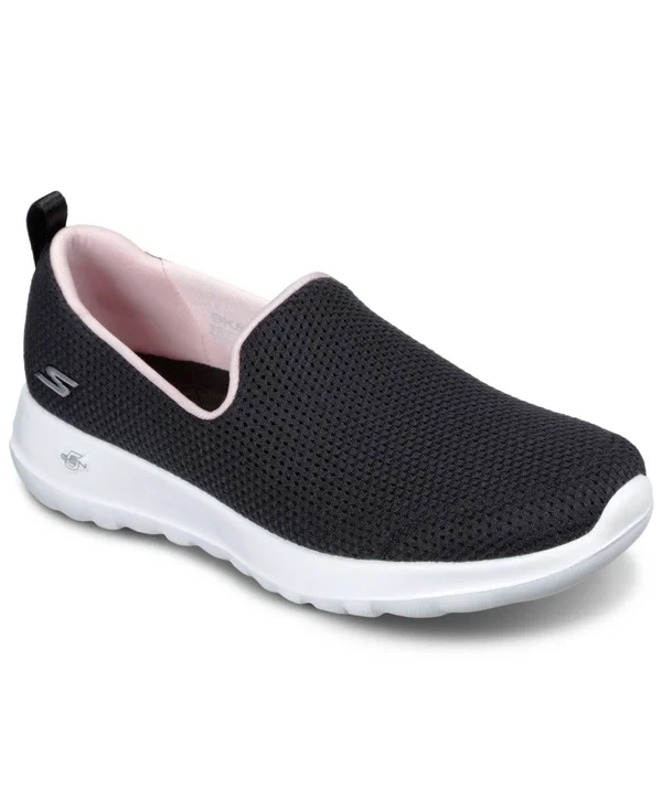 Skechers Women's GOwalk Joy Admirable Slip-On, Black/Pink