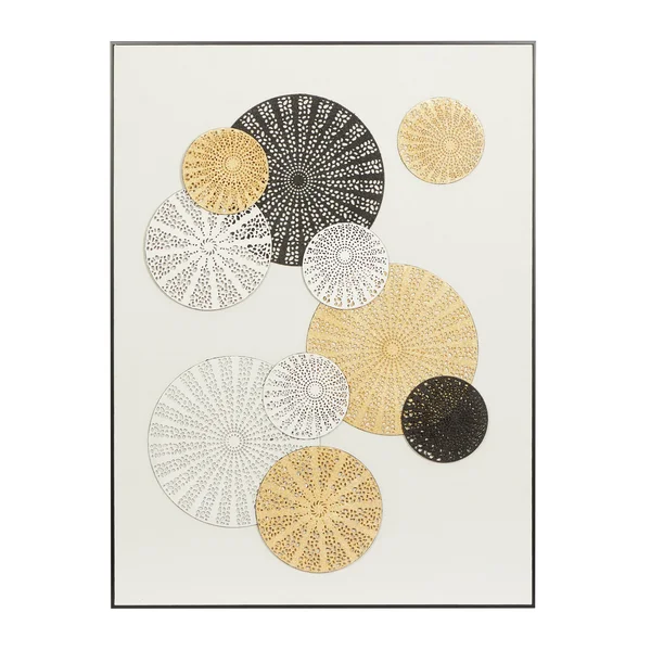 Chelsea Grove White Canvas Contemporary Wall Art