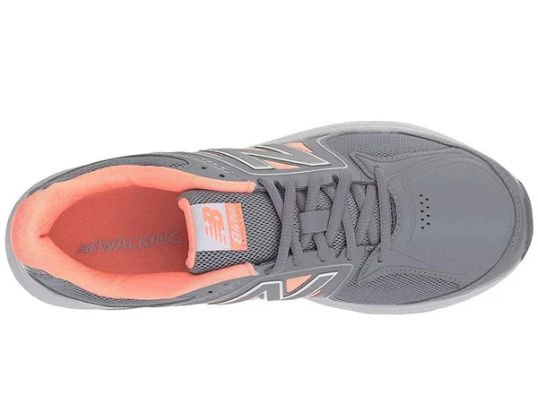 New Balance Women's 847v3 Walking Shoe Grey/Pink