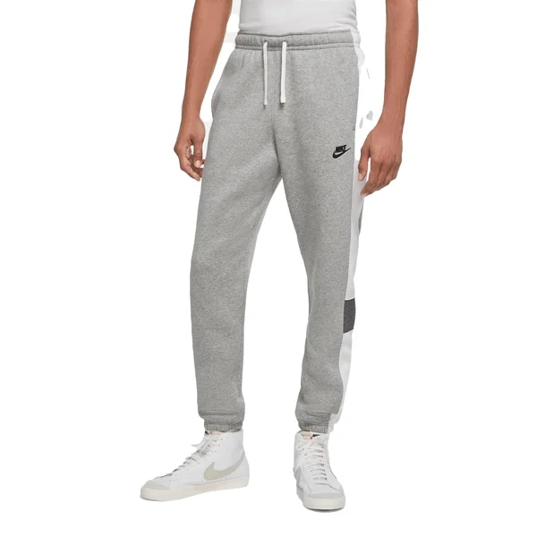 Nike NSW Color Block Jogger - Men's in Dark Grey Heather Size XL