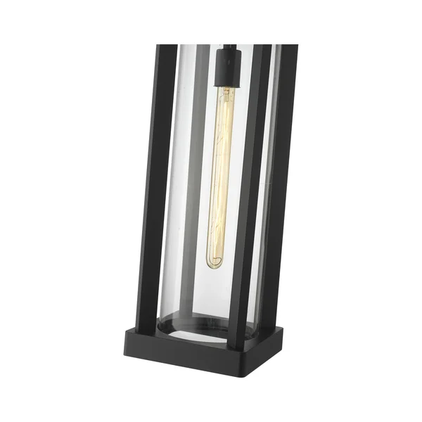 Z Lite 1 Light Outdoor Chain Mount Ceiling Fixture 586CHB BK (Black)
