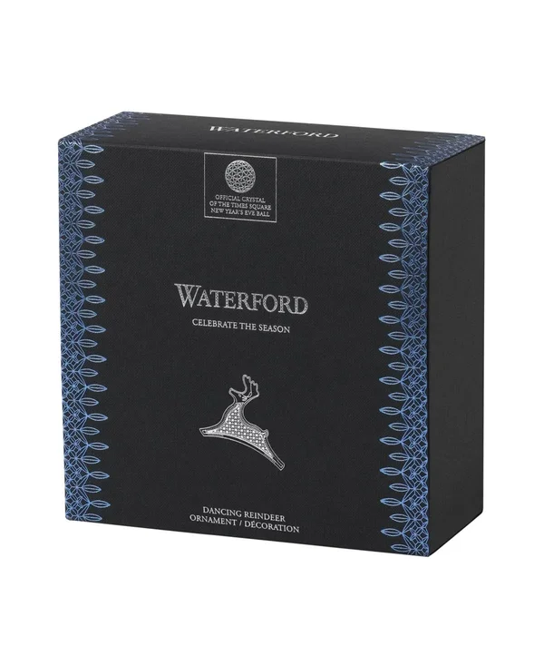 Waterford Crystal 2020 Dancing Reindeer Ornament