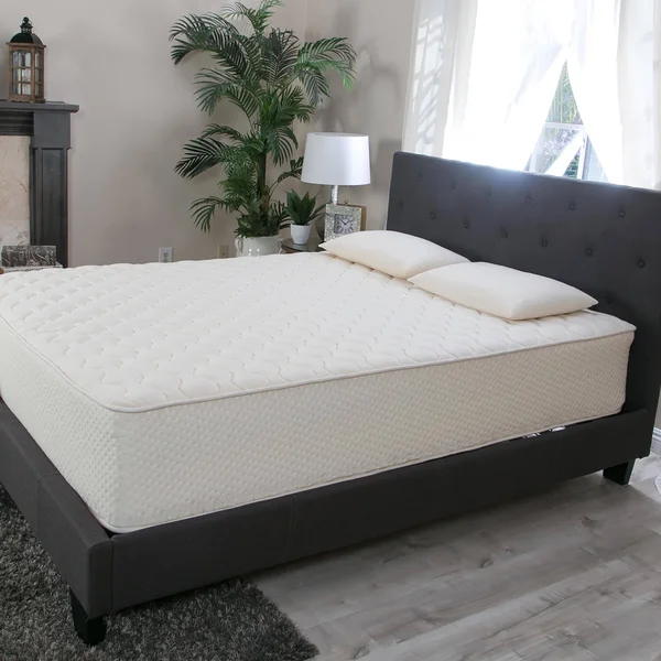 Hevea Bliss 7 inch Flippable Natural Latex Mattress Queen