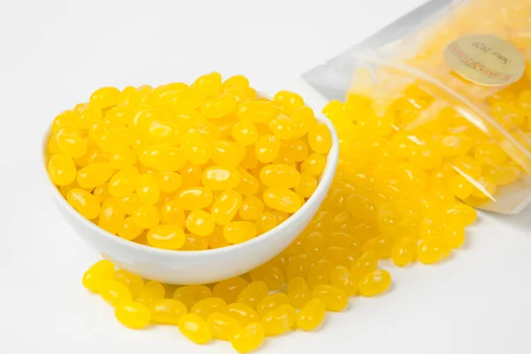 Sunkist Lemon Jelly Beans - Yellow - 5 Pound Bag