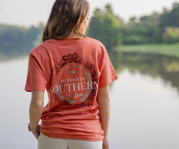 Southern Class Tee Small - Strawberry Fizz
