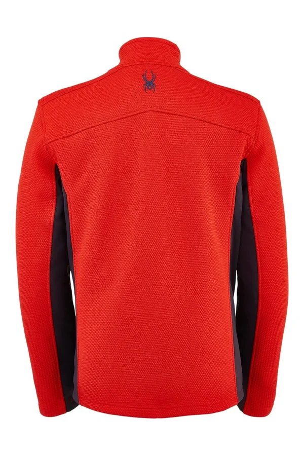 Spyder Men's Encore Full Zip Fleece Jacket - Black