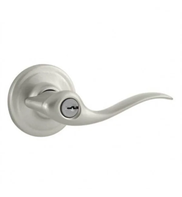 Kwikset 750tnl-3 Tustin Vestibule Door Lever, Bright Brass