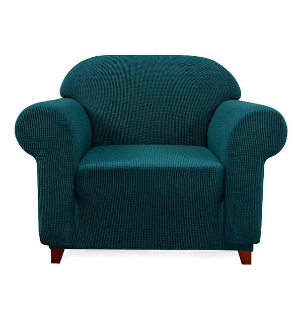 Leroy Plaid Stretch Sofa Slipcover - Subrtex X-Large - Chocolate Plaid