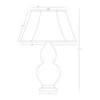 Robert Abbey-DOUBLE Gourd Table LAMP-MB21