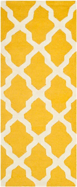 Safavieh Cambridge CAM121Q Gold, Ivory Rug 2& 6x22 x 8& 0x22 Runner