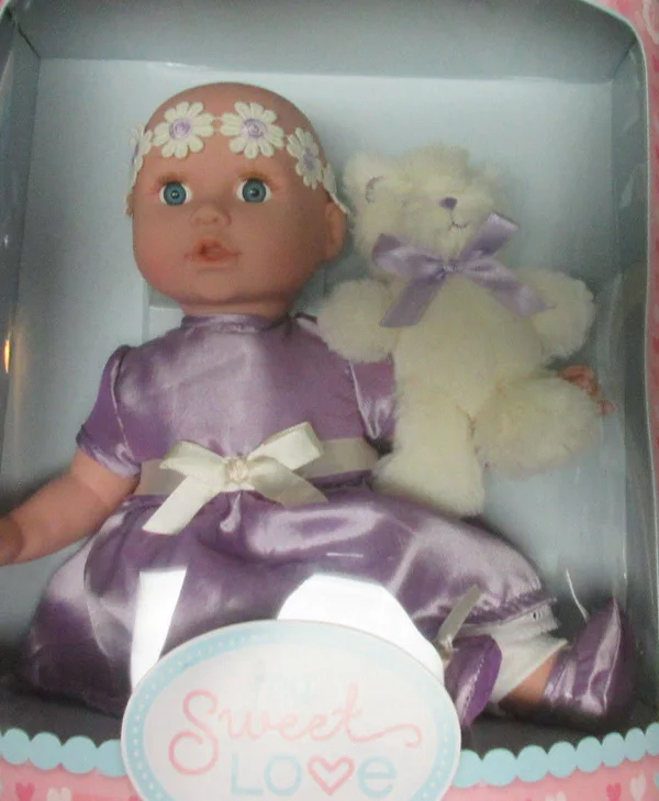 My Sweet Love - Premier Baby Doll and Plush Bear