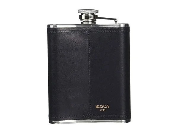 Bosca 6 oz Dolce Flask Glassware Cookware Black : One Size