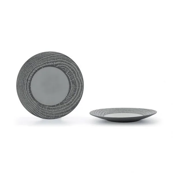Revol - Salad Plate Ø8.5, 3 Colors, Arborescence Pepper