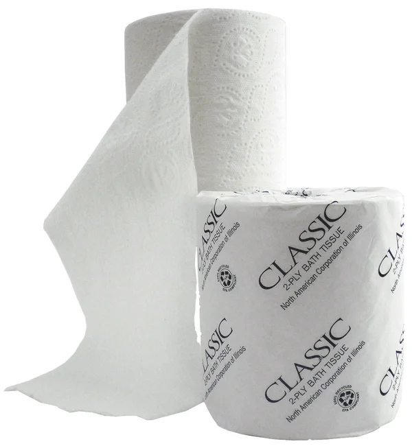 North American Paper 880799 Economy 2 Ply Tissue - 96 Roll