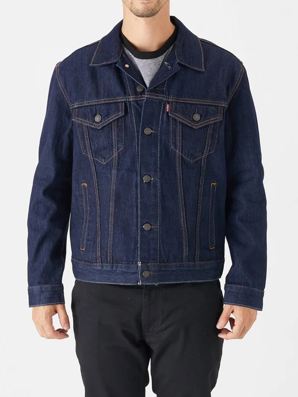 Levi&s Men's Denim Trucker Jacket - Blue L