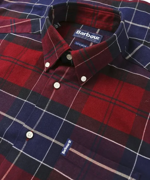 Barbour Lustleigh Check Shirt Red