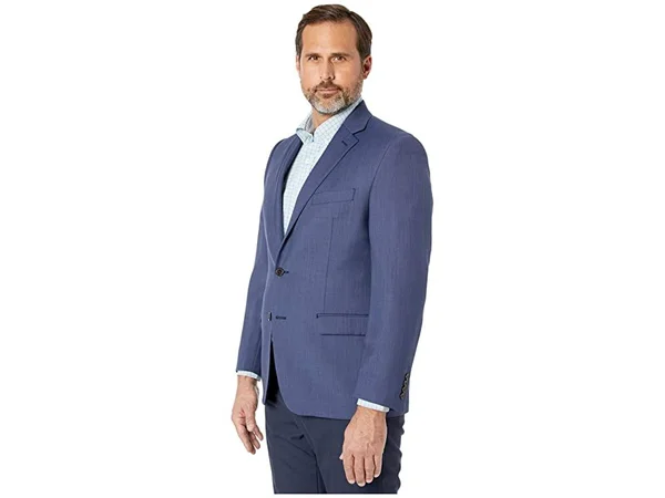 Lauren Ralph Lauren Lattimore Men's Clothing Blue Birdseye : 40L