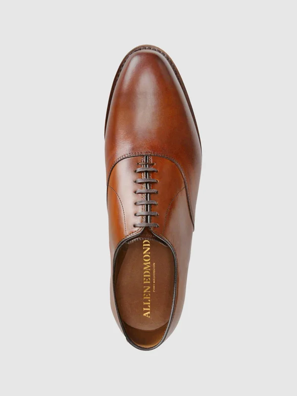 Allen Edmonds Men's Carlyle Plain Toe Oxfords - Brown