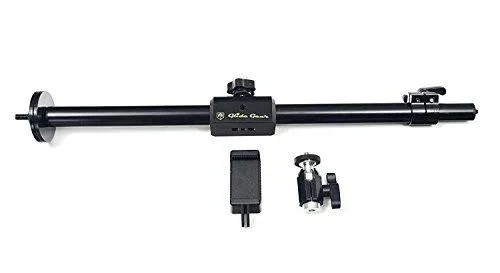 Glide Gear Oh50 Camera/iPhone Photo Video Overhead Mount Stand Adjustable 36x22 Pole Tripod Stand w/Ball Head
