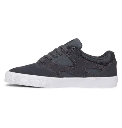 DC Shoes Kalis Vulc S Skate Shoes - Grey/Black 9.5