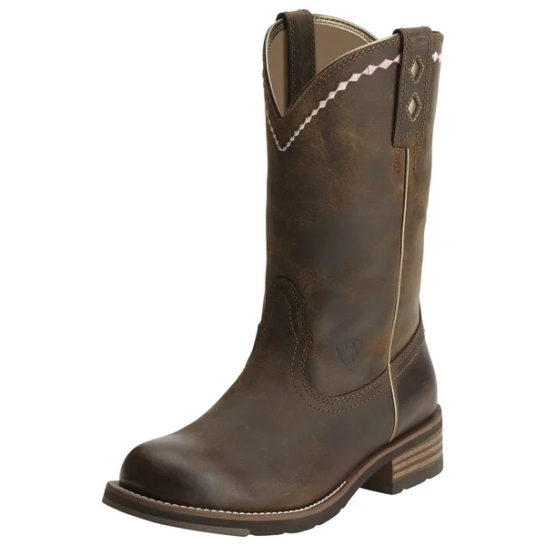 Ariat Women's Unbridled Roper Boot Brown 7