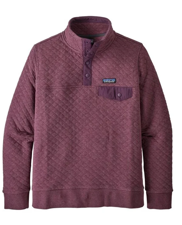 Patagonia Organic Cotton Quilt Snap-T Pullover - Women's S Light Balsamic