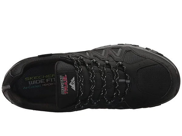 Skechers Men's Terrabite Trail Shoe, Black/Charcoal