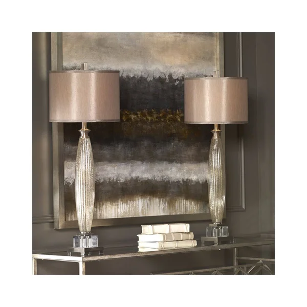 Uttermost Loredo Mercury Glass Table Lamp
