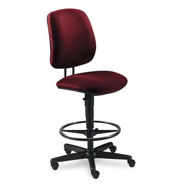 HON 7700 Series Swivel Task Stool Burgundy