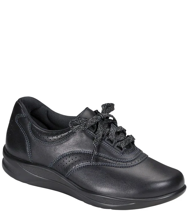 SAS Women's Walk Easy Black 10.5 Wide