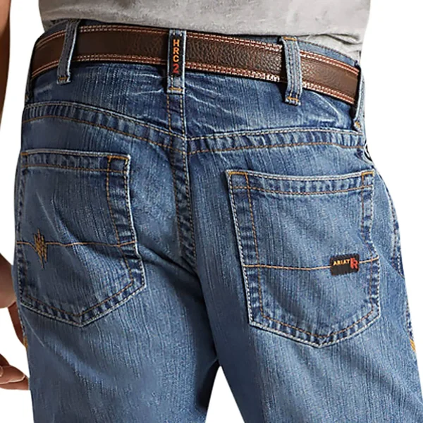 Ariat FR M4 Men's Low-Rise Boot Cut Jeans - 10012552, Flint