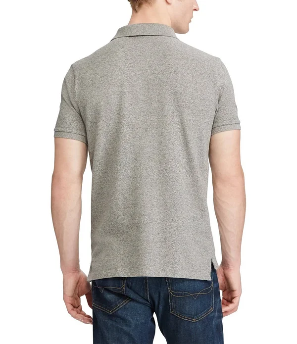 Polo Ralph Lauren Men's Custom Slim Fit Mesh Polo - Defender Green