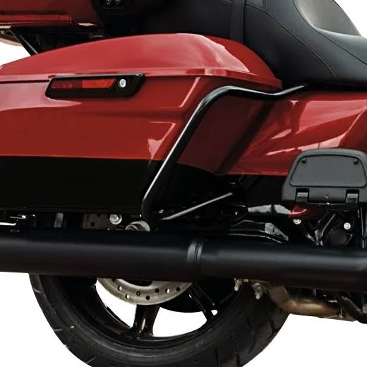 Saddlebag Support Brackets for Harley Davidson Touring 14-21 Rear Guard Black Craftride