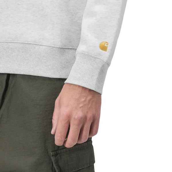 Carhartt-WIP Chase Sweatshirt - Ash Heather Grey