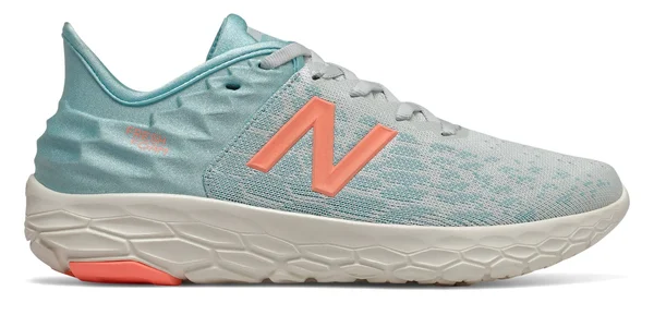 New Balance Women's Fresh Foam Beacon V2 Running Shoe - Size: 9, Camden Fog/Newport Blue
