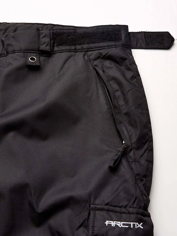 Arctix Men's Cargo Snow Pants - Medium, Black