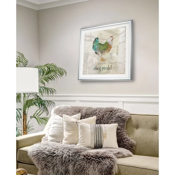 Takes Two III -Framed Giclee Print - 24 x 24