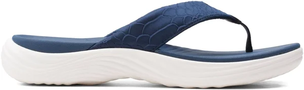 Women's Cloudsteppers by Clarks Lola Point Sandal - Navy - Size 12