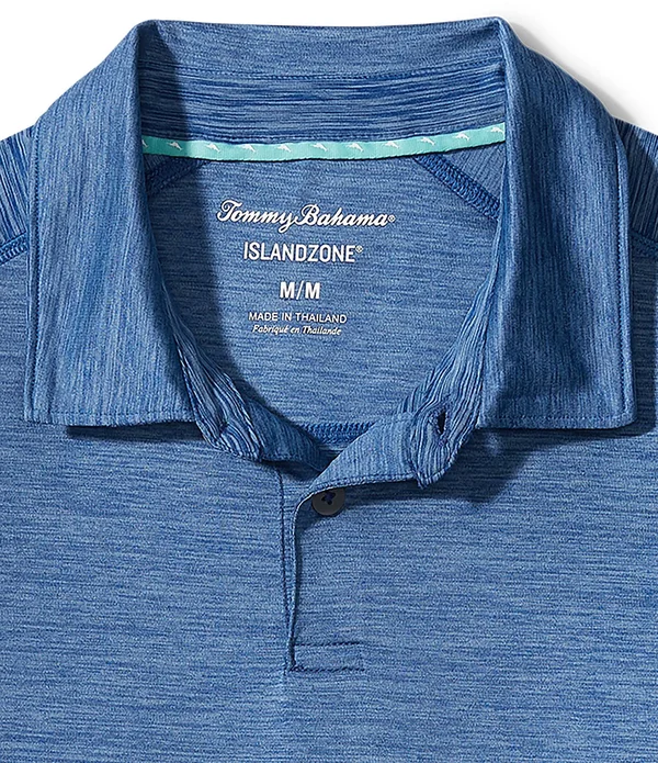 Tommy Bahama Big Tall Palm Coast Delray Short-Sleeve Recycled Materials Polo Shirt - LT