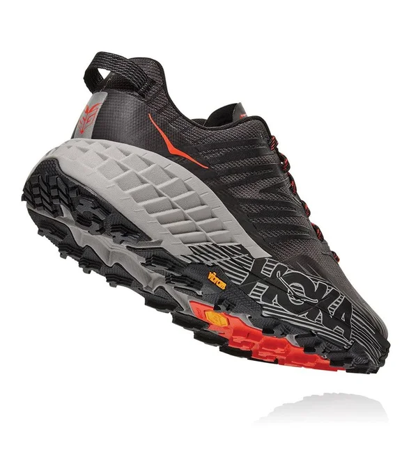 Hoka One One Men's Speedgoat 4 - 8 - Dark Gull Grey, Anthracite