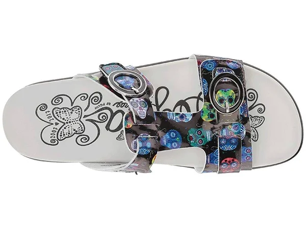 Alegria Women's Vita Sandal Sugar Skulls 40