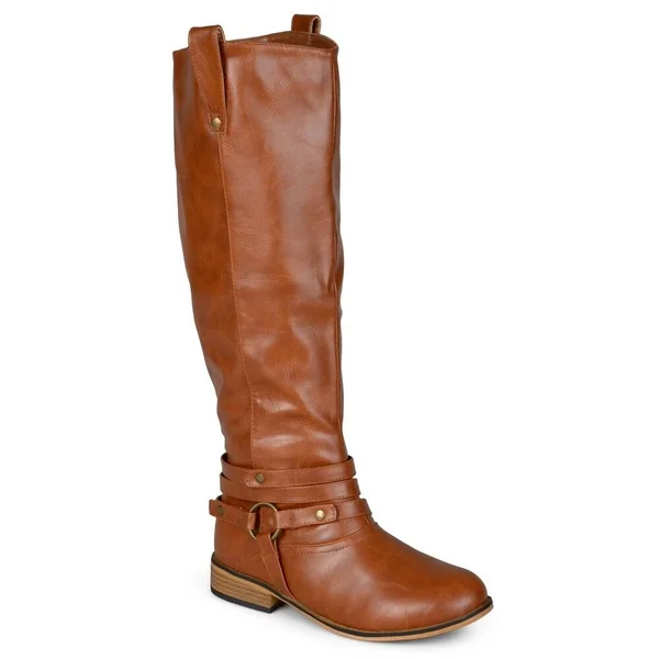 Journee Collection Walla Women's Knee-High Boots - Size: 7 M XWc, Grey