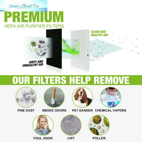 Durabasics Compatible HEPA Filter R, 3 Pack, Replacement for Honeywell Filter R