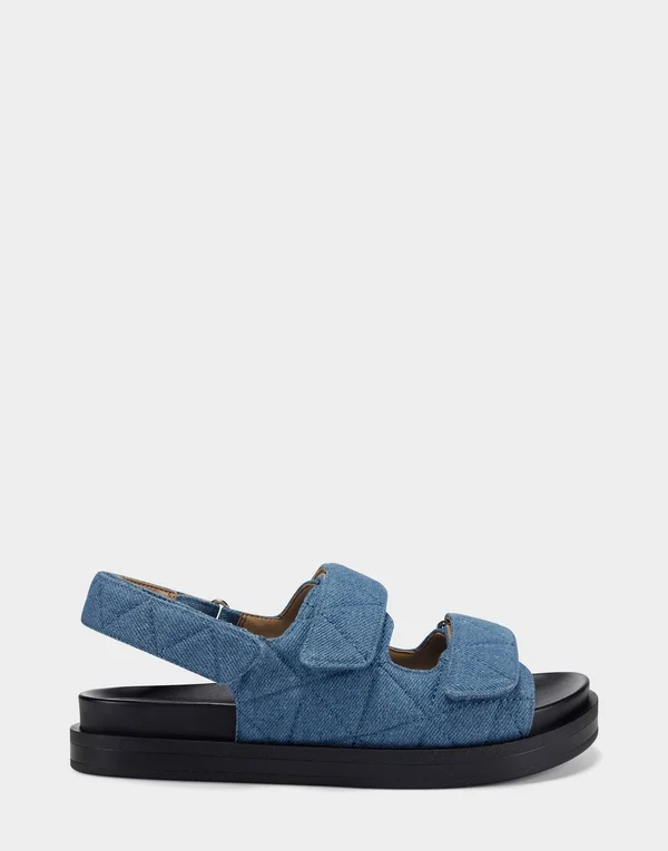 Women's Aerosoles Lamirca Sandal - Blue Denim - Size 8